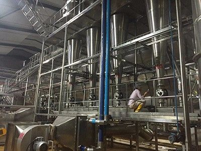 草甘膦双甘膦专用干燥机,通过南通江山农药化工股份有限公司验收